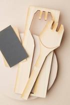Te+te Hinoki Cypress Wood Serving Fork-making Kit