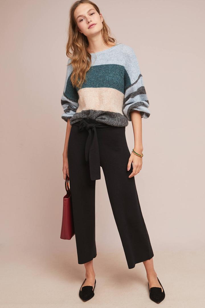 Michael Stars Belted Wide-leg Pants