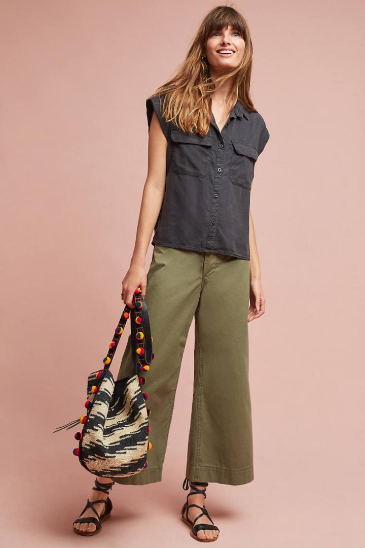 Cloth & Stone Summer Pocketed Buttondown