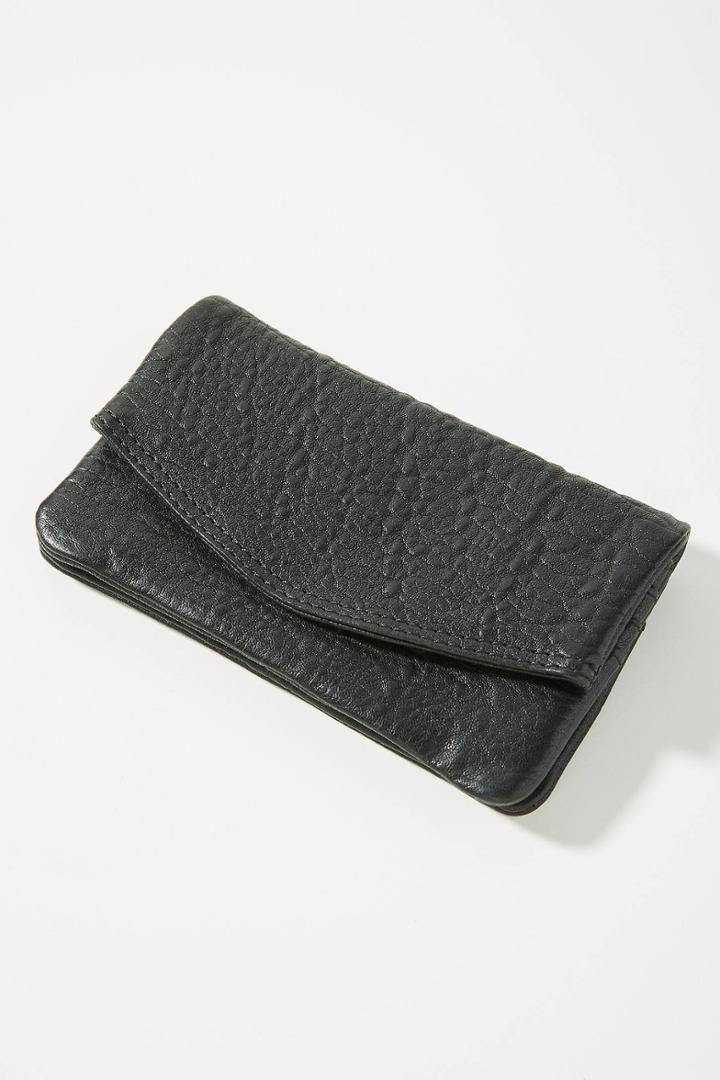 Anthropologie Pebbled Foldover Wallet