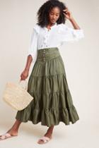 Maeve Lainey Tiered Maxi Skirt