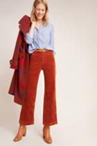 Paige Nellie High-rise Culotte Corduroy Pants