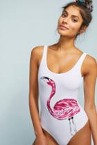 Onia Flamingo One-piece Swimsuit