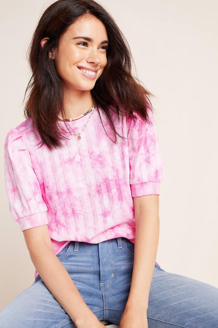 Anthropologie Ashton Tie-dyed Tee