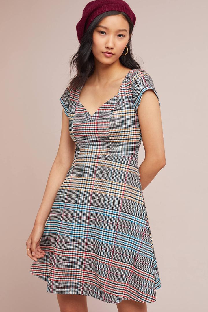 Moulinette Soeurs Finley Plaid Dress