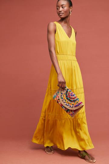 Dolan Left Coast Goldenrod Maxi Dress