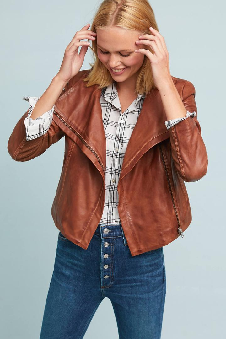 Lamarque Talia Leather Jacket