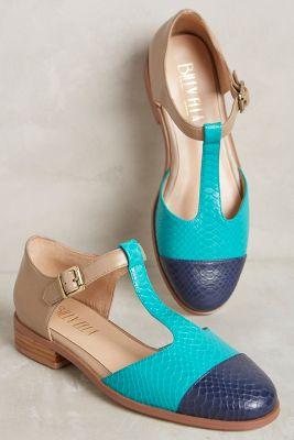 Billy Ella Henrietta T-strap Flats
