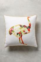 Patricia Vargas Collaged Fauna Pillow