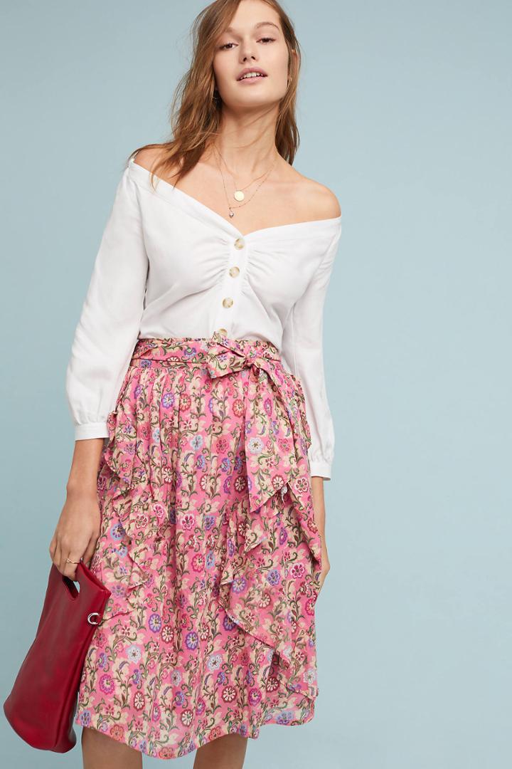 Banjanan Tricia Floral Skirt