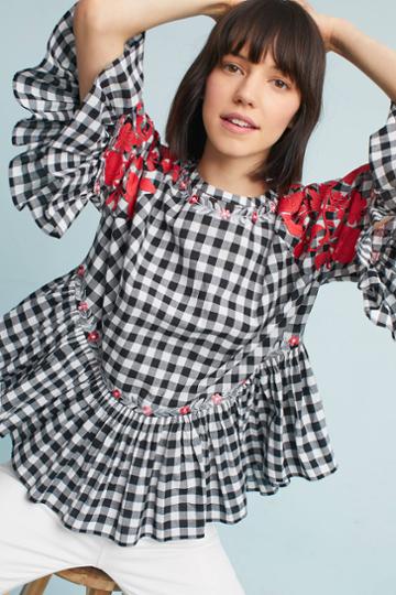 Pankaj & Nidhi Gingham Swing Tunic