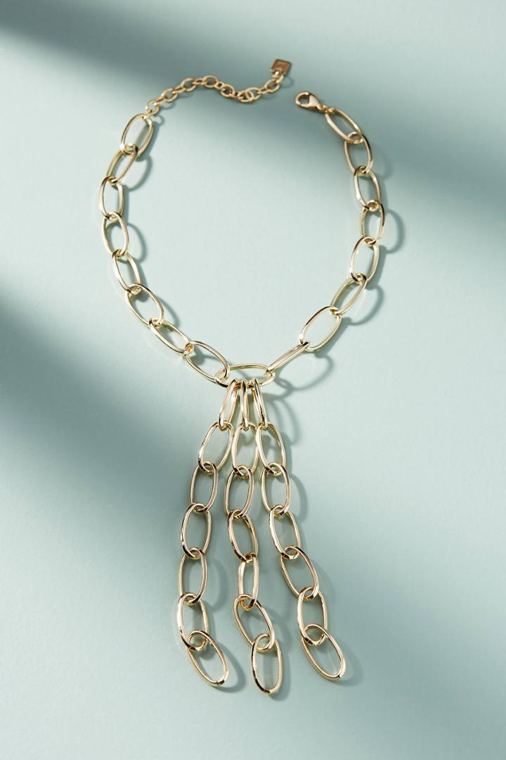 Dannijo Lyslie Linked Lariat Necklace