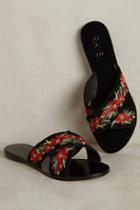 Raye Embroidered Sully Slide Sandals