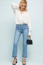 Paige Collette High-rise Cropped Flare Jeans