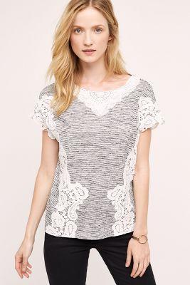 Anthropologie Joli Lace Tee