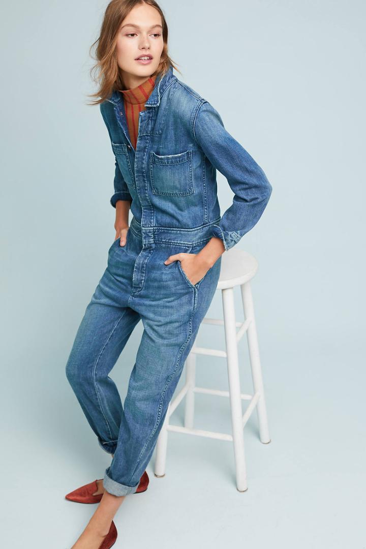 Amo Skip Denim Jumpsuit