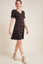 Pilcro And The Letterpress Pilcro Button-front Dress