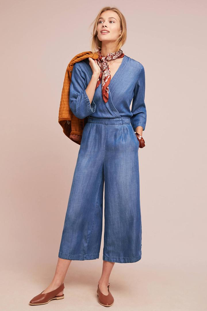 Cloth & Stone Chambray Jumpsuit