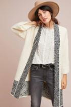 Anthropologie Cozy Graphic Kimono