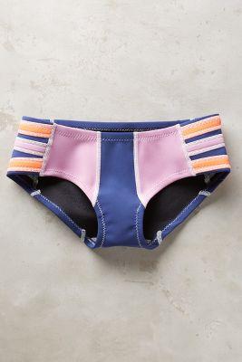 Cynthia Rowley Colorblock Bottoms Blue Motif