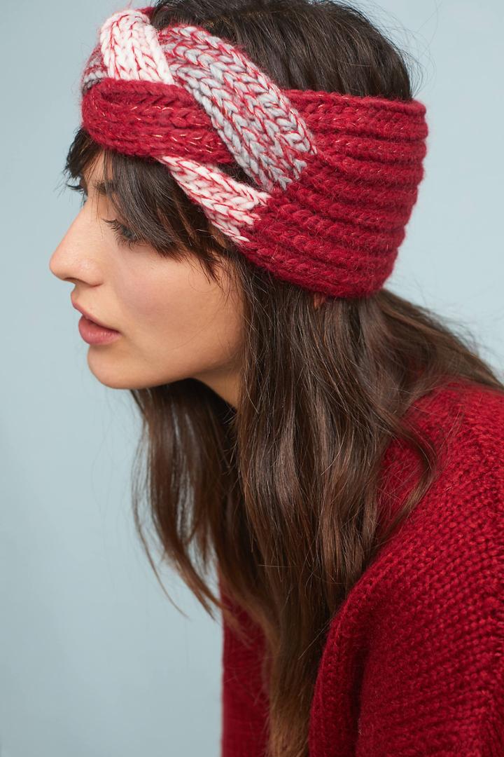 Anthropologie Braided Ear Warmer