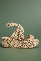 Matisse Leopard-print Wedge Sandals