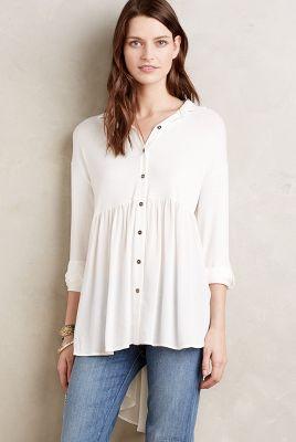 Everleigh High-low Empire Buttondown