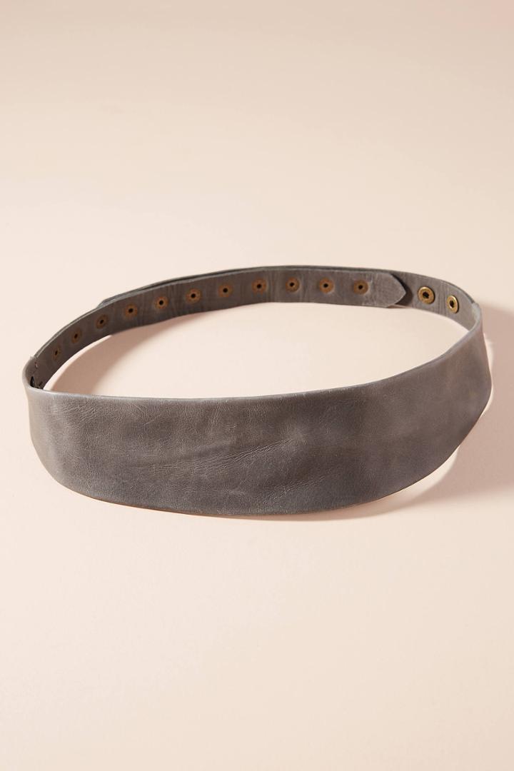 Anthropologie Naomi Studded Leather Belt