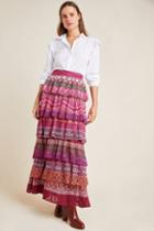 Cecilia Prado Tiered Sweater Maxi Skirt
