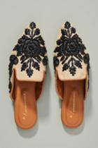 Anthropologie Therese Beaded Mules