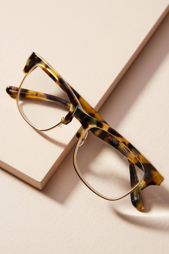 Corinne Mccormack Fannie Tortoise Clubmaster Reading Glasses