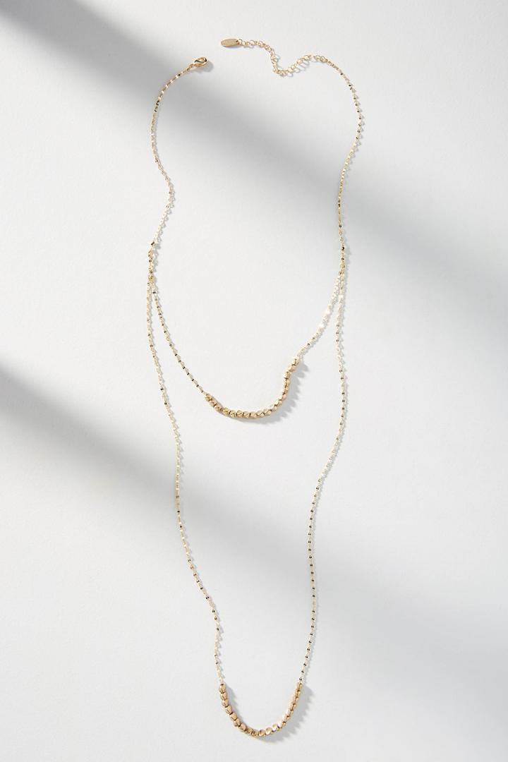 Anthropologie Dominique Layered Necklace