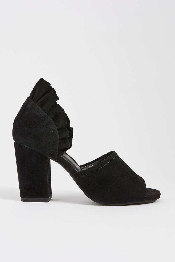 Seychelles Tropical Ruffled Heeled Sandals