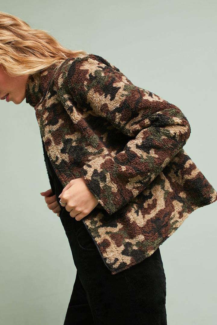 Velvet By Graham & Spencer Leta Camo Jacket