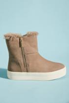 J/slides Faux Fur Sneaker Boots