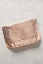Anthropologie Lustered Foldover Clutch