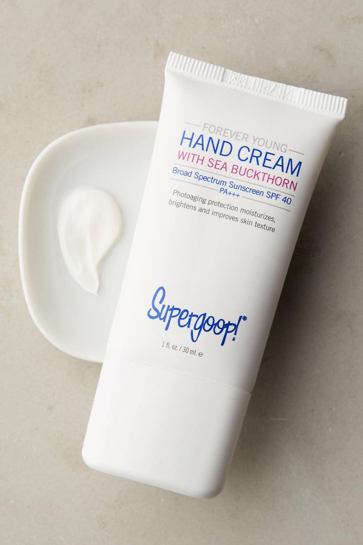 Supergoop! Mini Forever Young Hand Cream With Sea Buckthorn