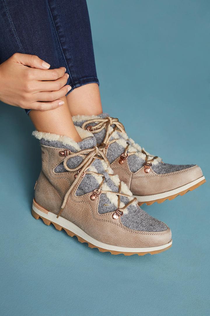 Sorel Alpine Shearling-lined Boots