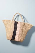 Indego Africa Striped Panel Tote Bag