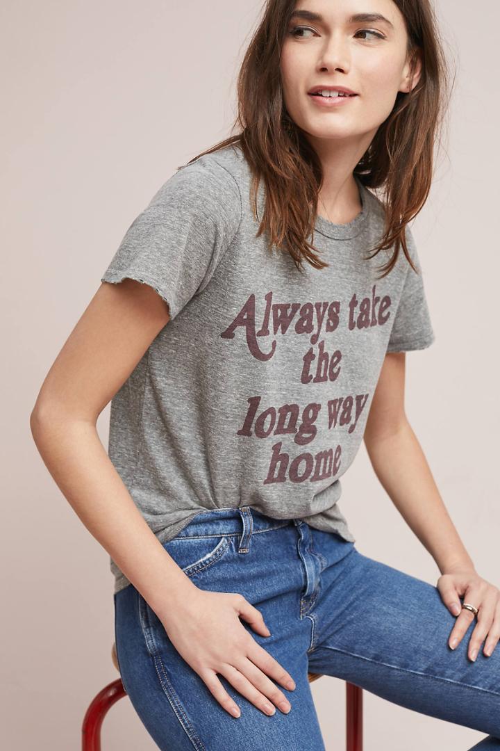 Junk Food Long Way Home Graphic Tee