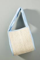 Parme Marin Structured Square Tote Bag