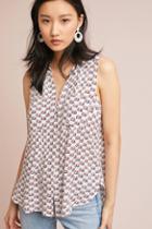 52 Conversations By Anthropologie Colloquial Sleeveless Buttondown