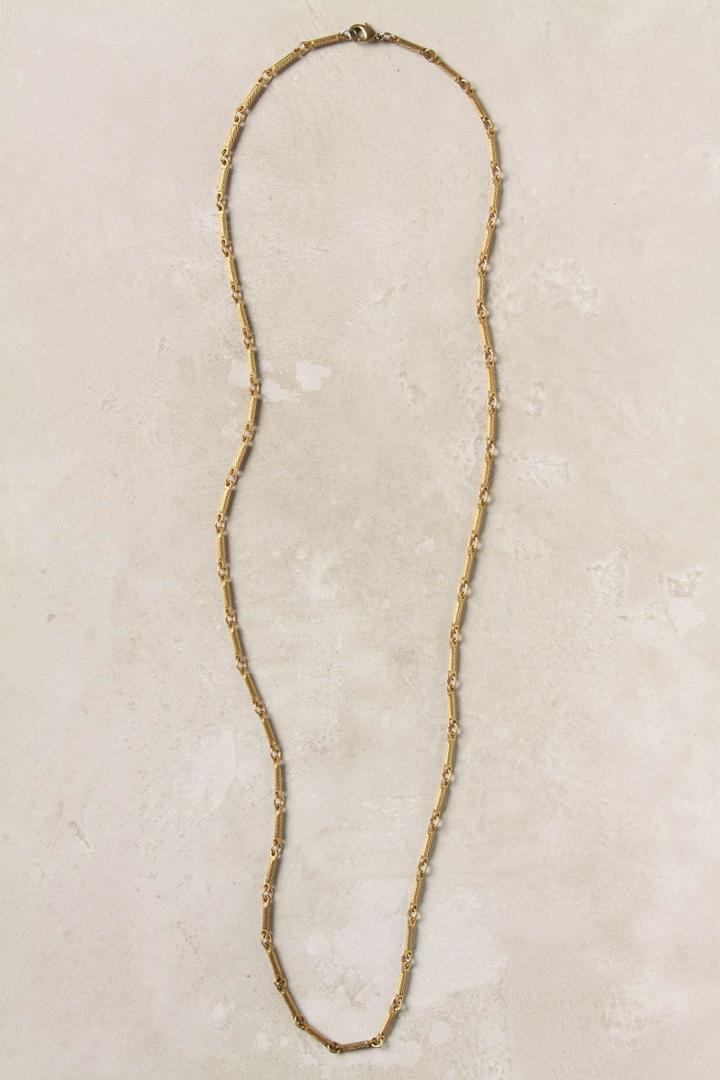 The Collector's Necklace, Bar Chain