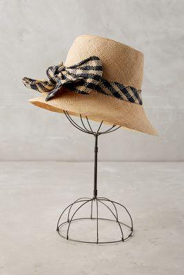 Anthropologie Forum Raffia Cloche