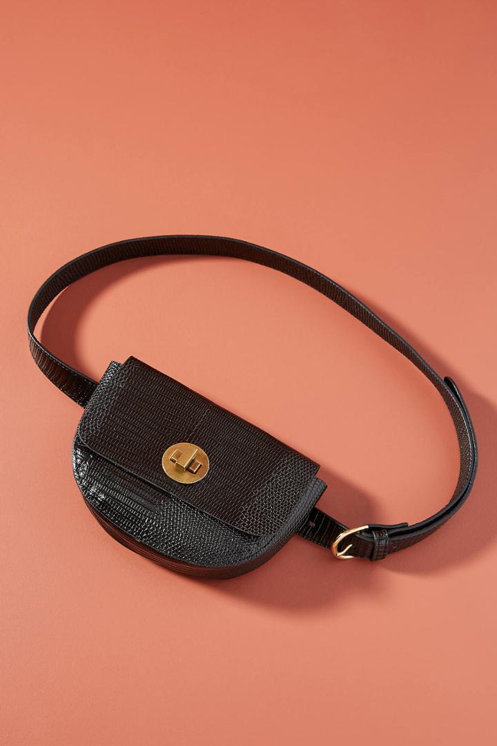 Linea Pelle Aria Foldover Belt Bag