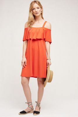 Maeve Rory Open-shoulder Dress