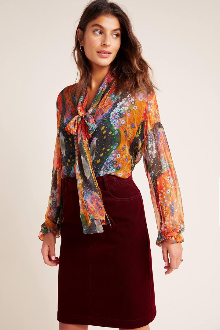 Nikasha Beatriz Tie-neck Tunic