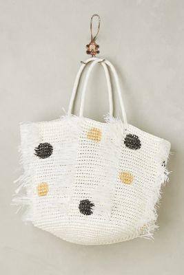 Sensi Studios Dotted Seaside Tote