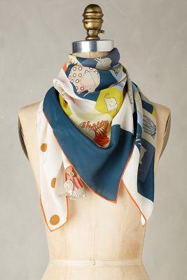 Rumisu Only Elephants Silk Scarf