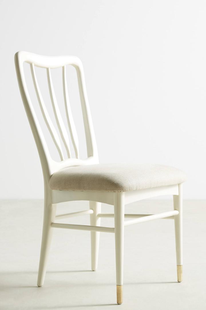 Anthropologie Lacquered Haverhill Dining Chair
